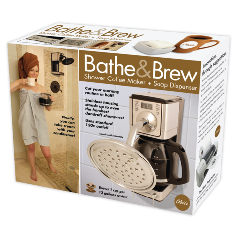 "Bathe & Brew" Prank Gift Box