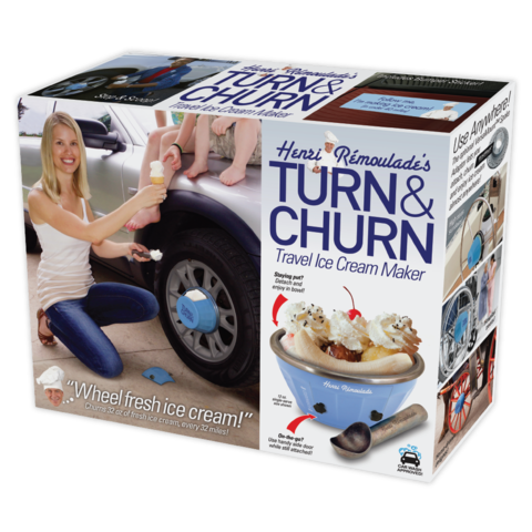 "Turn and Churn" Prank Gift Box