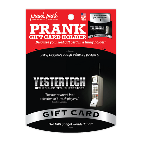 "Yestertech" Gift Card Holder
